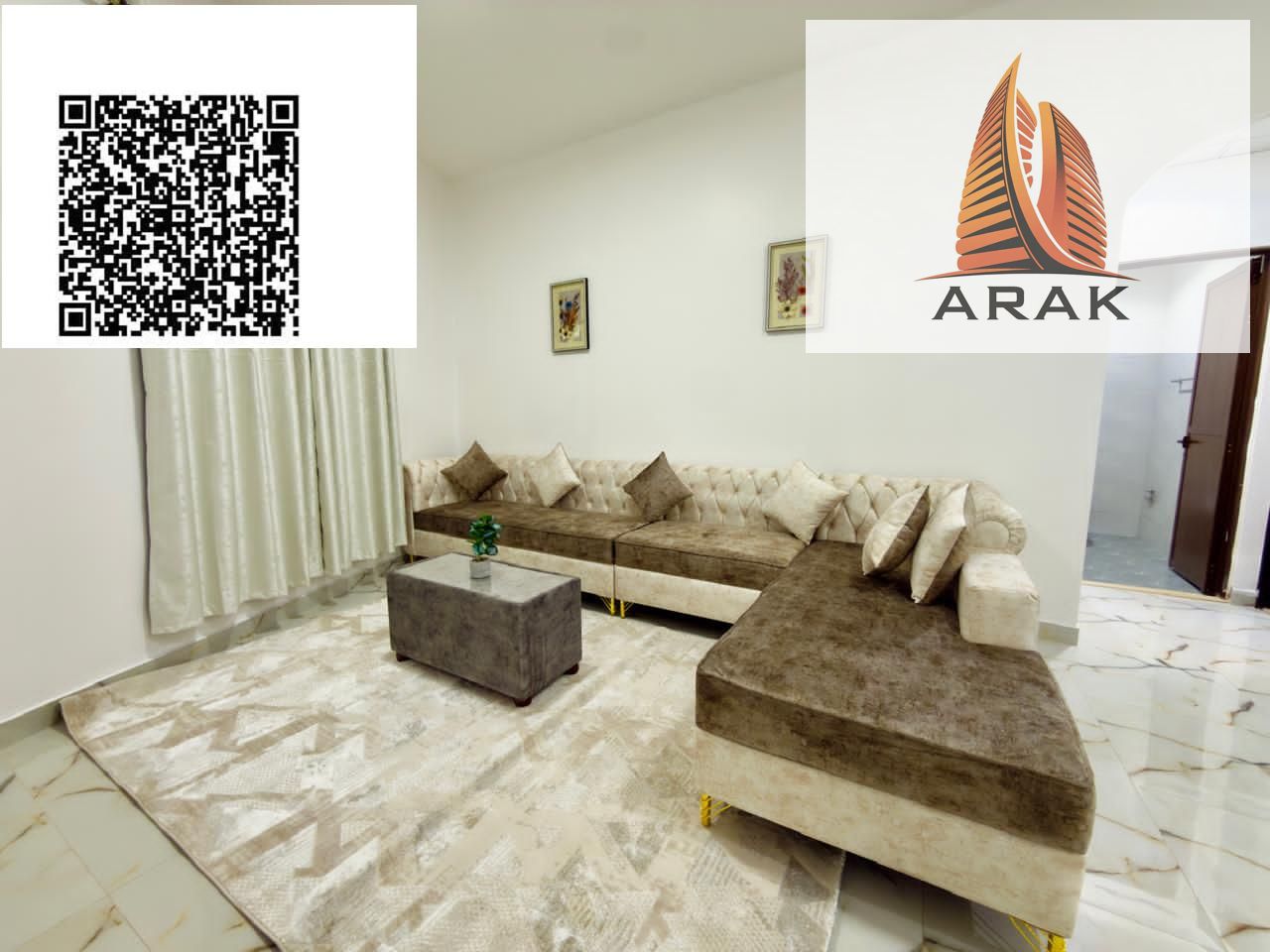 A one bedroom apartment for monthly rent in Ajman