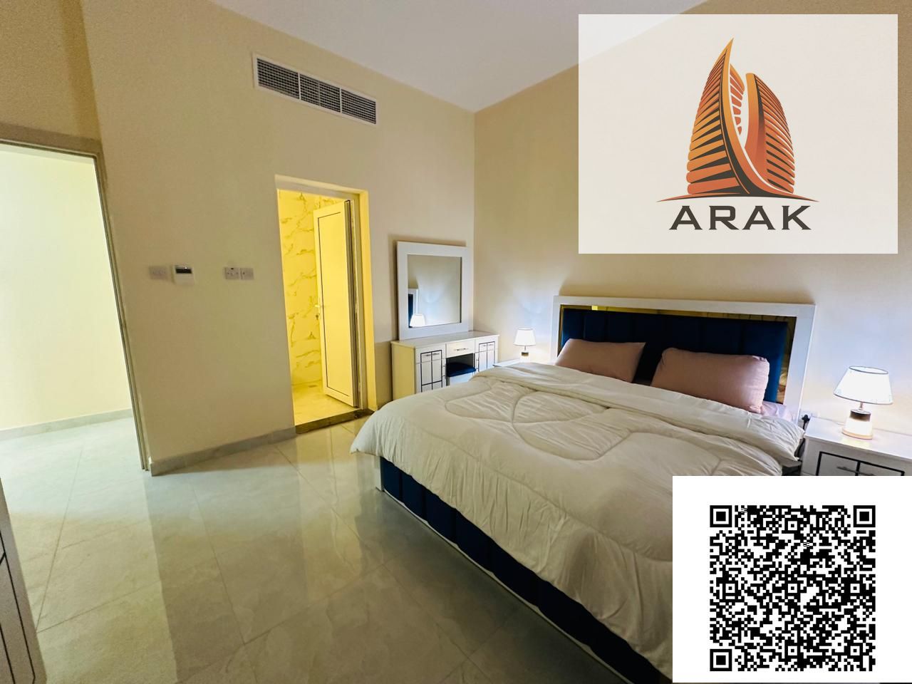 Two Bedroom Apartment for Rent in Ajman Location: Al Nuaimiya 2, opposite Al Hoot Center