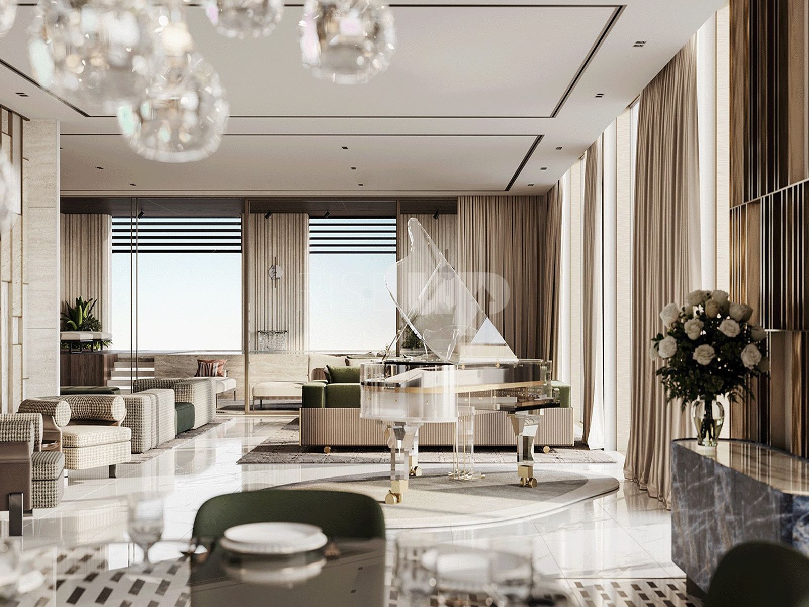 Golf Course View I High Floor IFranck Muller Brand