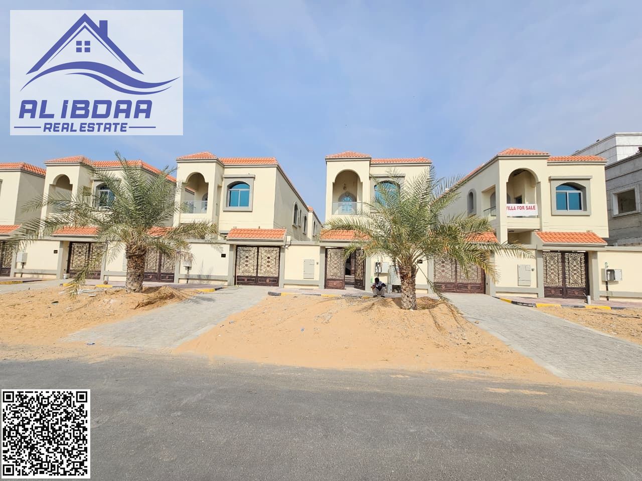 Villa for rent in Ajman, Al Helio area, next to the mosque