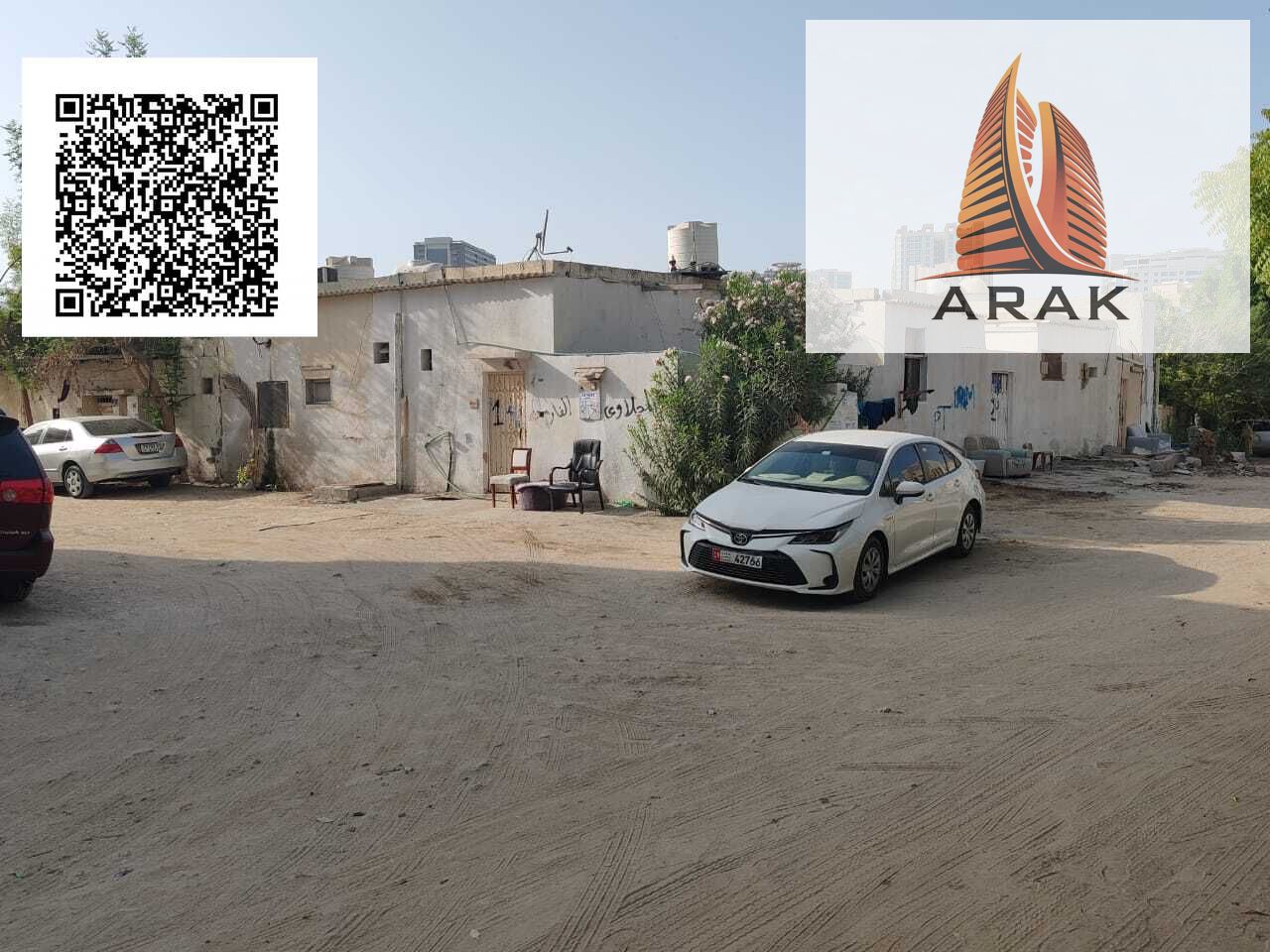 For Sale – Arabic House in Al Rashidiya 3 Residential Commercial – Ground + 2 Permit Area: 286 sqm – 3,086 sq. ft. Corner plot on two roads 2 electric