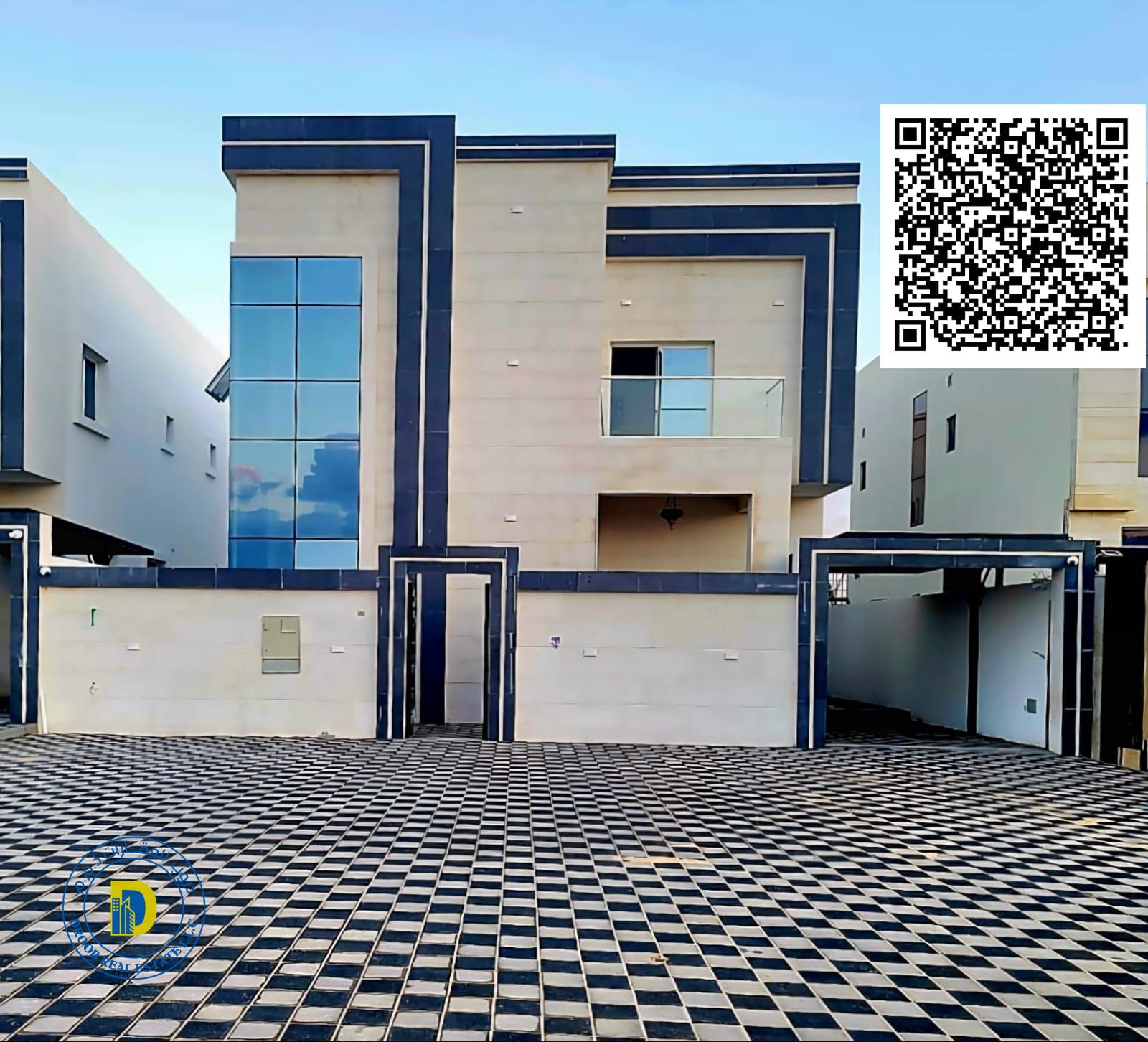 Own a luxury villa for the same price as your rent with a small down payment in Al Zahia. Upscale 5-bedroom villa. Registration fees included.