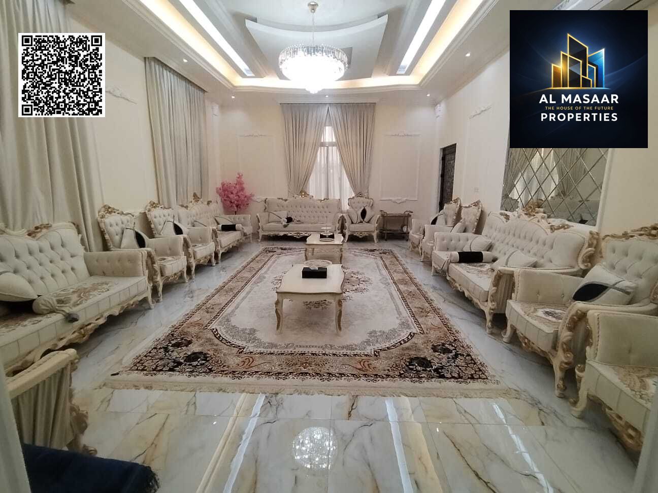 Villa for sale in Al Muwaihat 1, suitable for residential or commercial use. Freehold ownership available to all nationalities. Price includes air con
