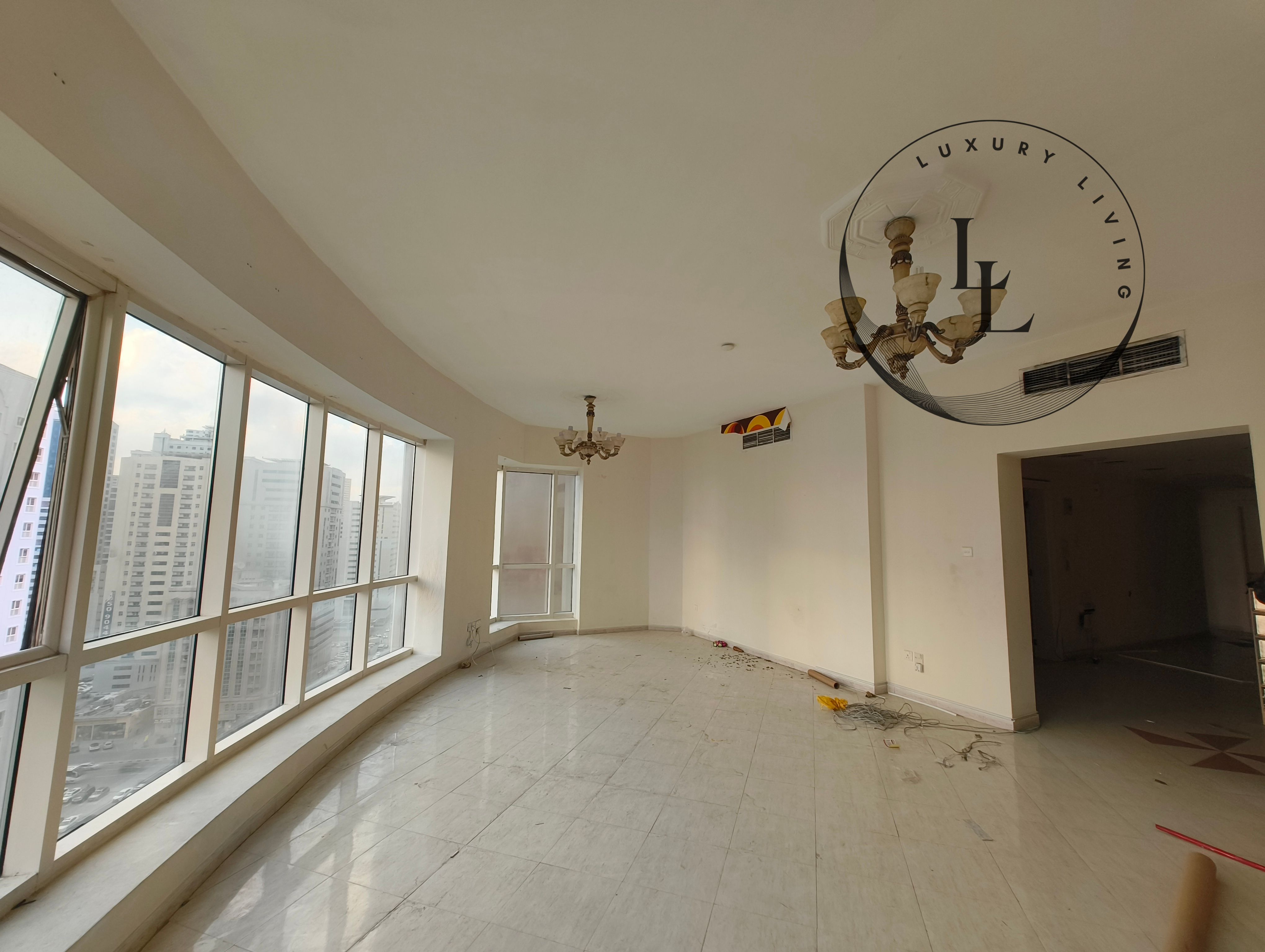 Lavish and affordable 2bhk apartment in 65k, big hall. Al Majaz 3 area.