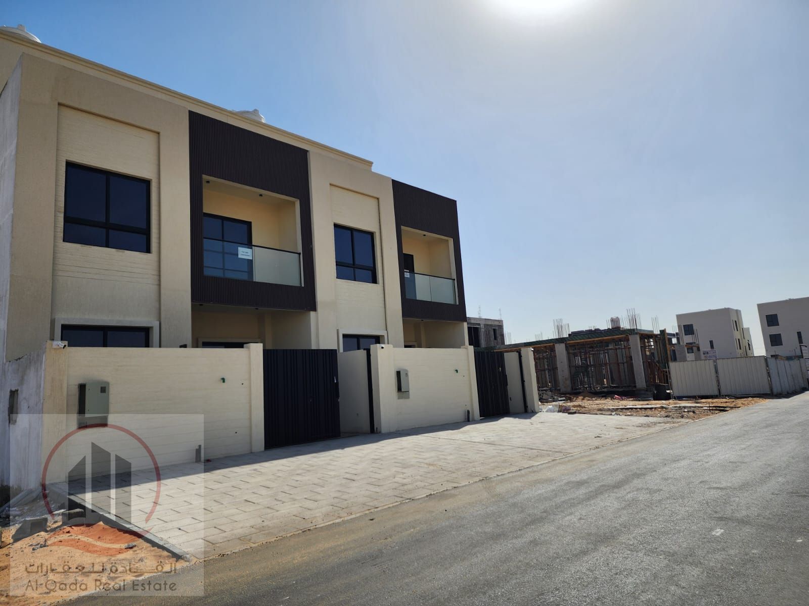 For sale, a villa in Ajman Al Helio, 4 master rooms, a Majles room, a hall, and a maid’s room, freehold for all nationalities, Installment with out do