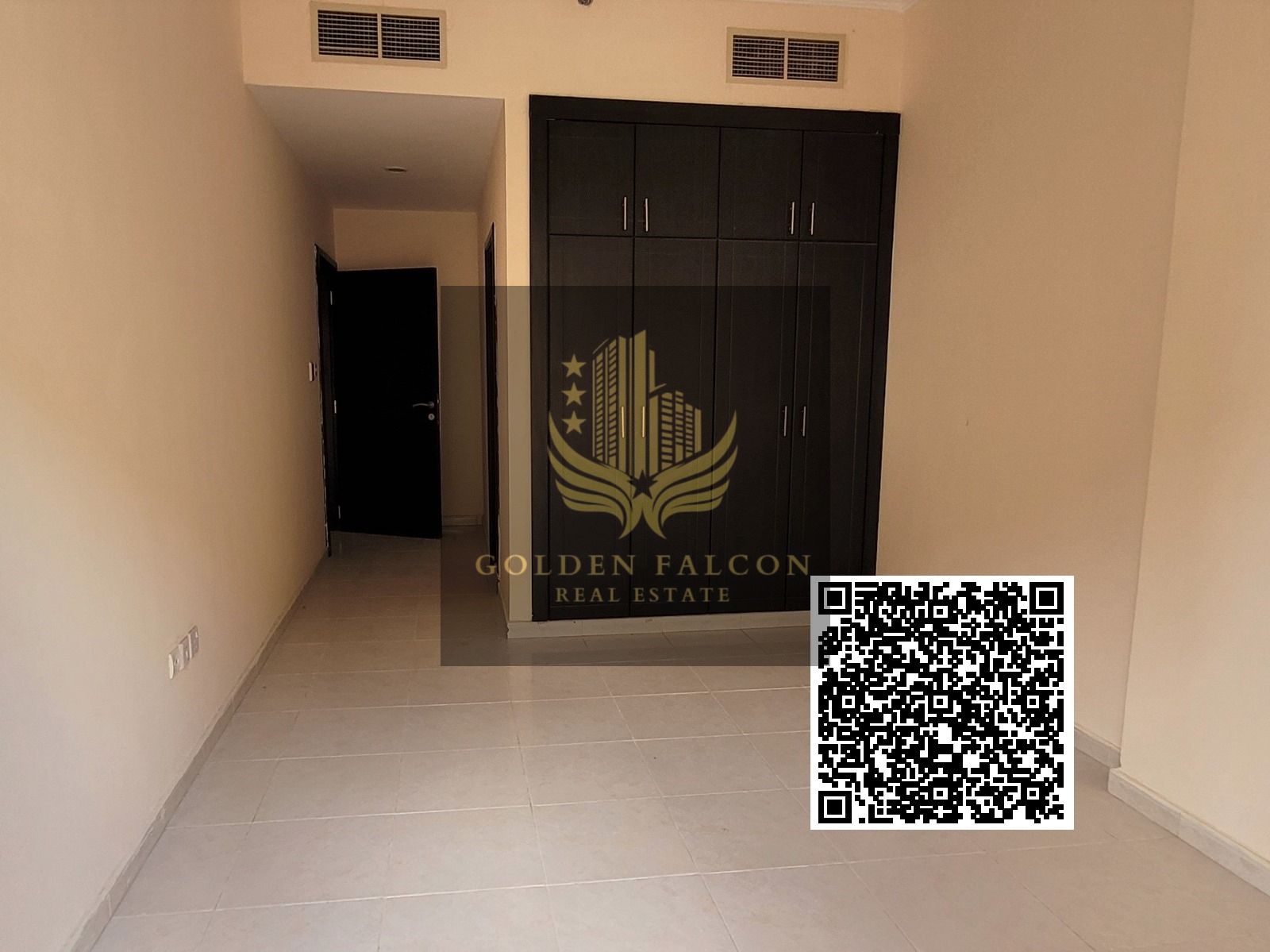 A large two-bedroom apartment in Emirates City, Ajman, with a podium view and a large balcony is perfect for a comfortable family life!