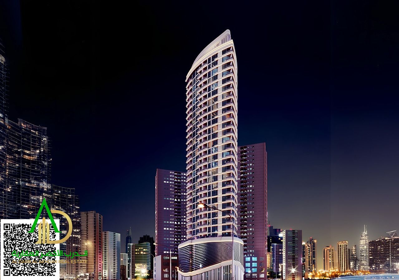 A unique opportunity to own a two-bedroom apartment in Ajman Pearl Towers, Al Rashidiya, one of the emirates of Ajman. It is distinguished by the fact