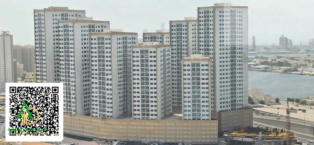 Invest in the heart of Ajman in a two-bedroom apartment in Pearl Ajman Towers, Tower C1. This high-end apartment boasts spacious rooms, excellent fini