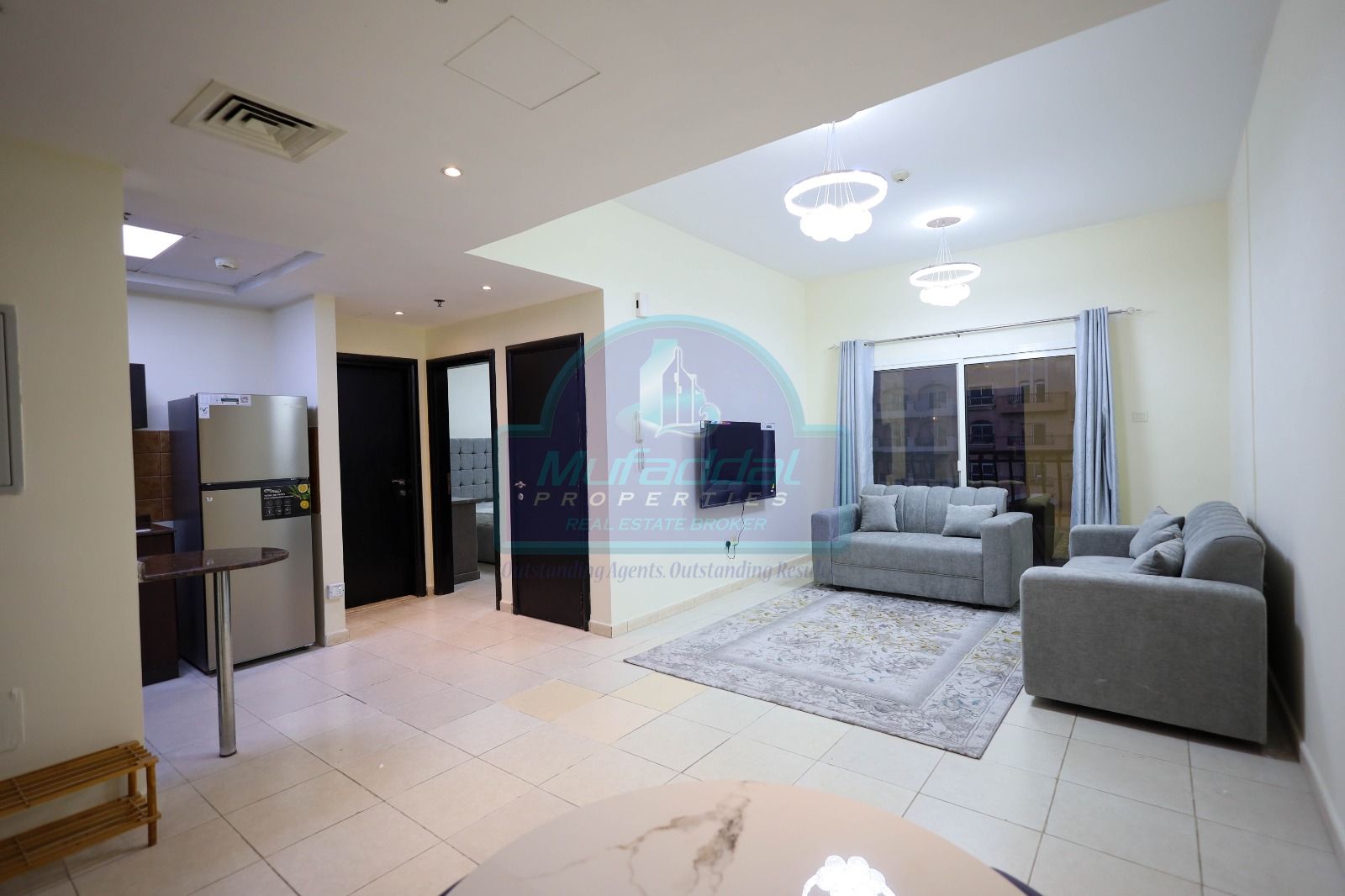 Fully Furnished 1BR with Balcony Near Circle Mall | JVC