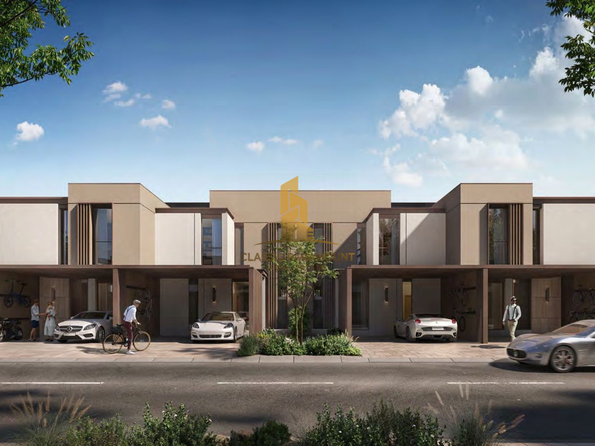 Upscale Community | Single Row | Corner Unit