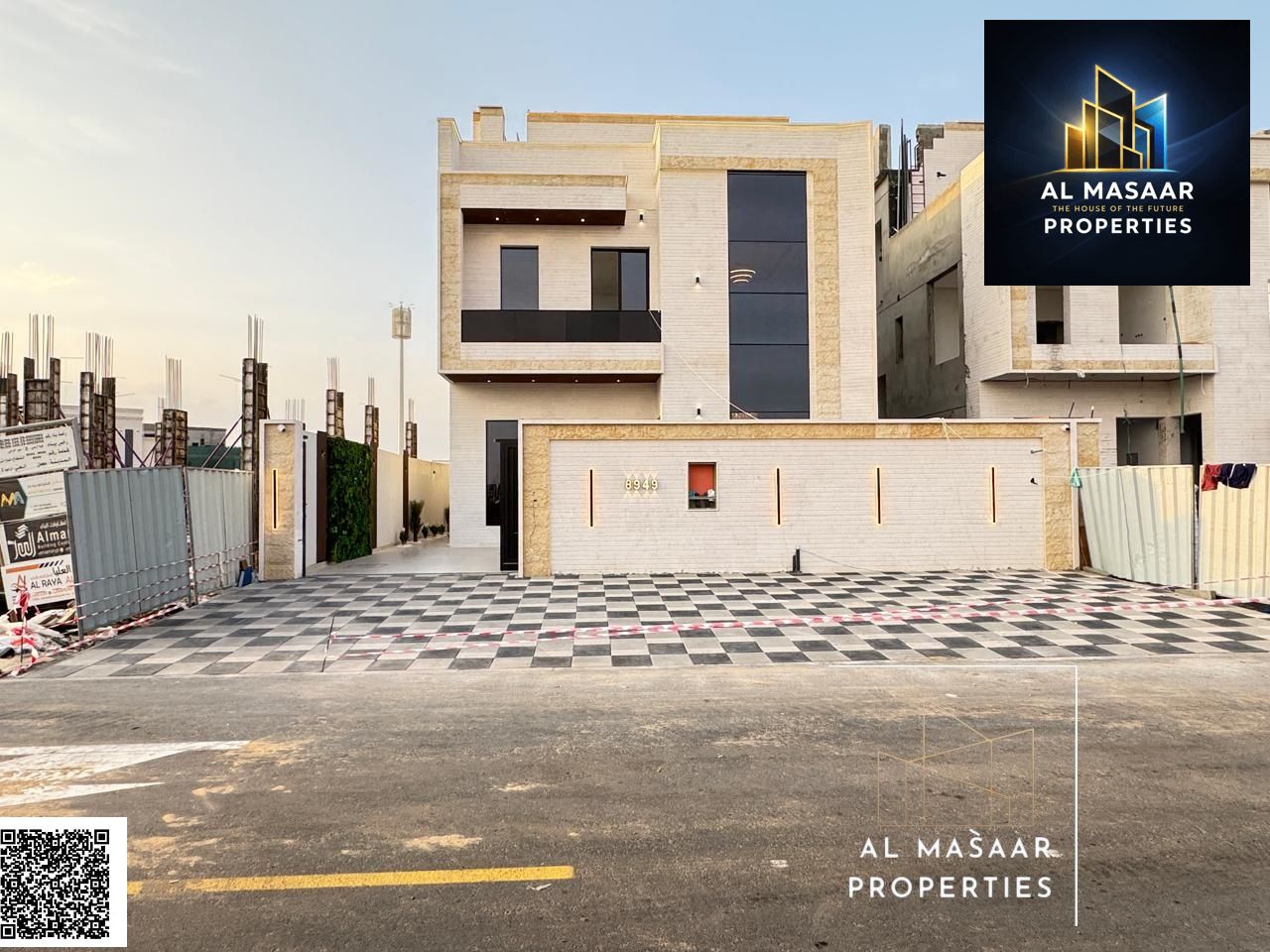 A luxurious villa for sale, combining elegance, comfort, and an ideal location in one of Ajman's most desirable residential areas.
