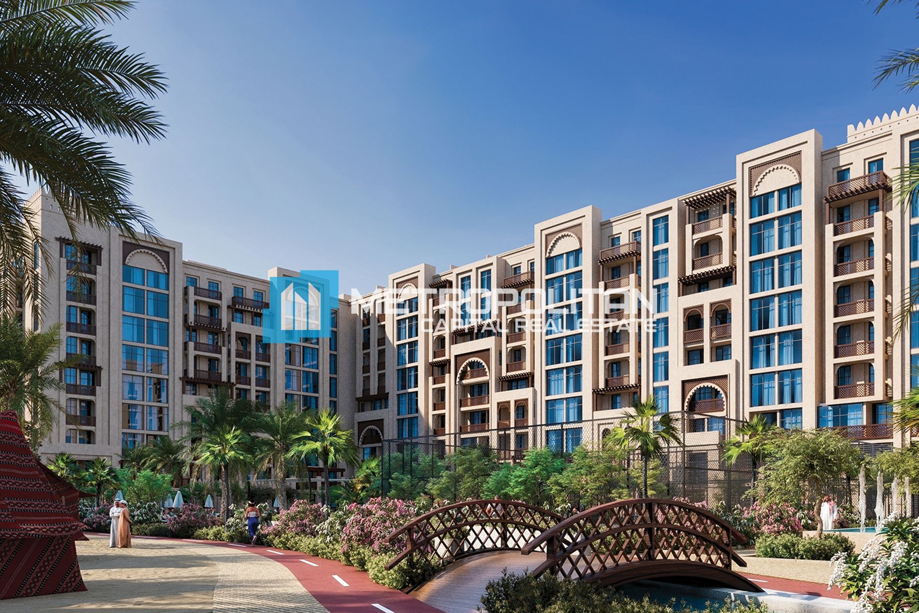 Furnished | 2BR+Maids | With Balcony | Canal View