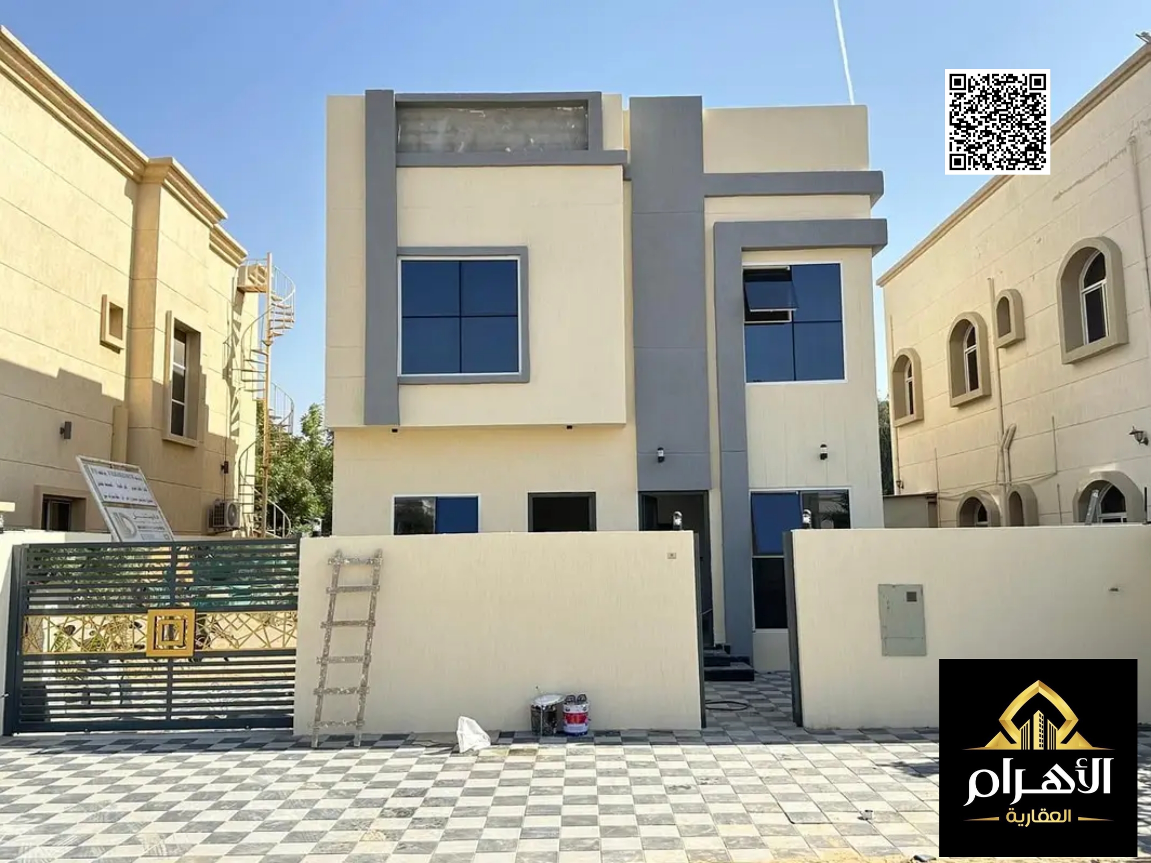 At a special price, own a 3,014 sq ft villa with freehold ownership, no service charges, and a monthly installment of 6,000 AED.