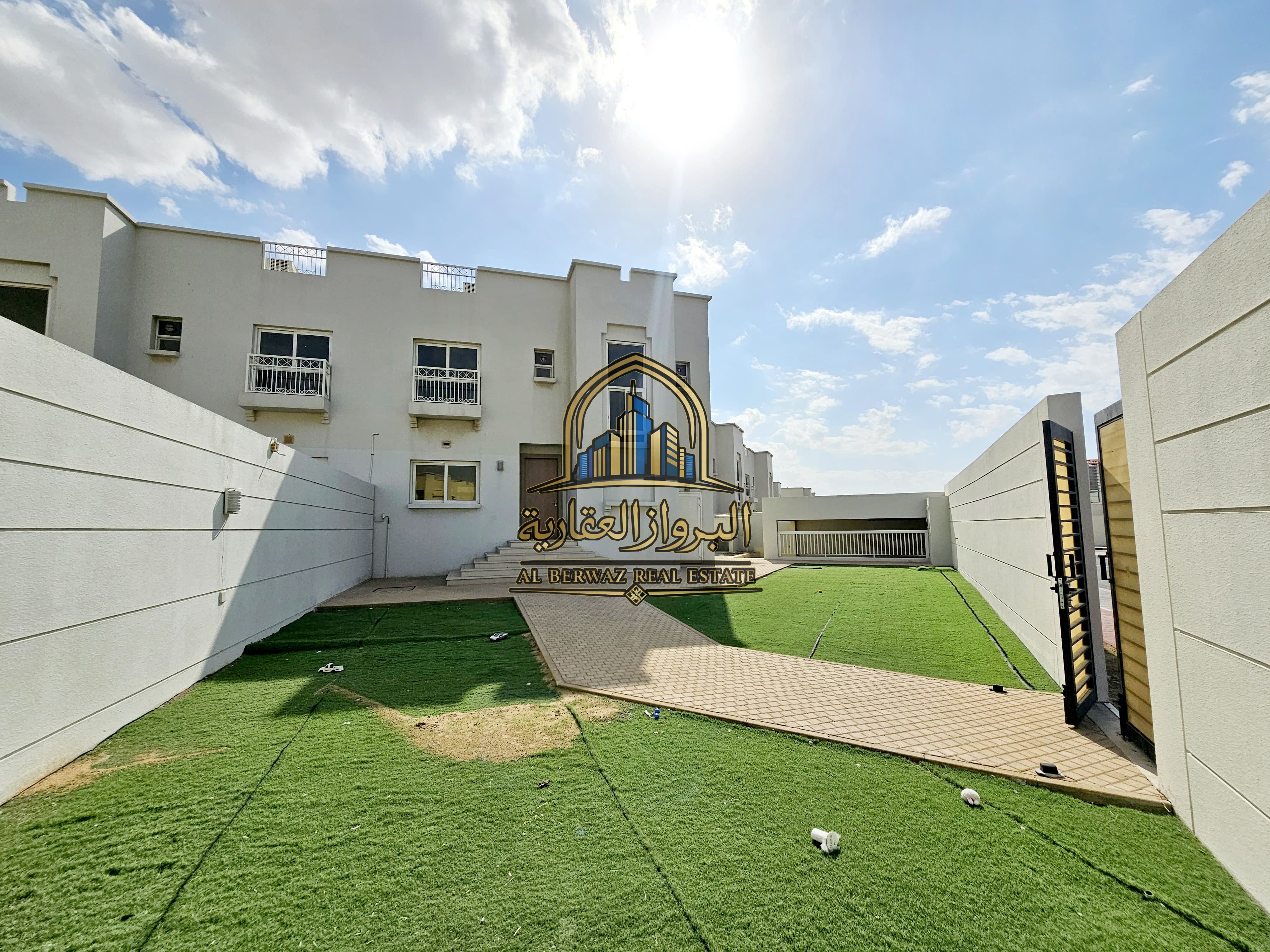 Elegant 3-Bhk Villa With Wardrobes Maidroom Parking In Barashi Sharjah