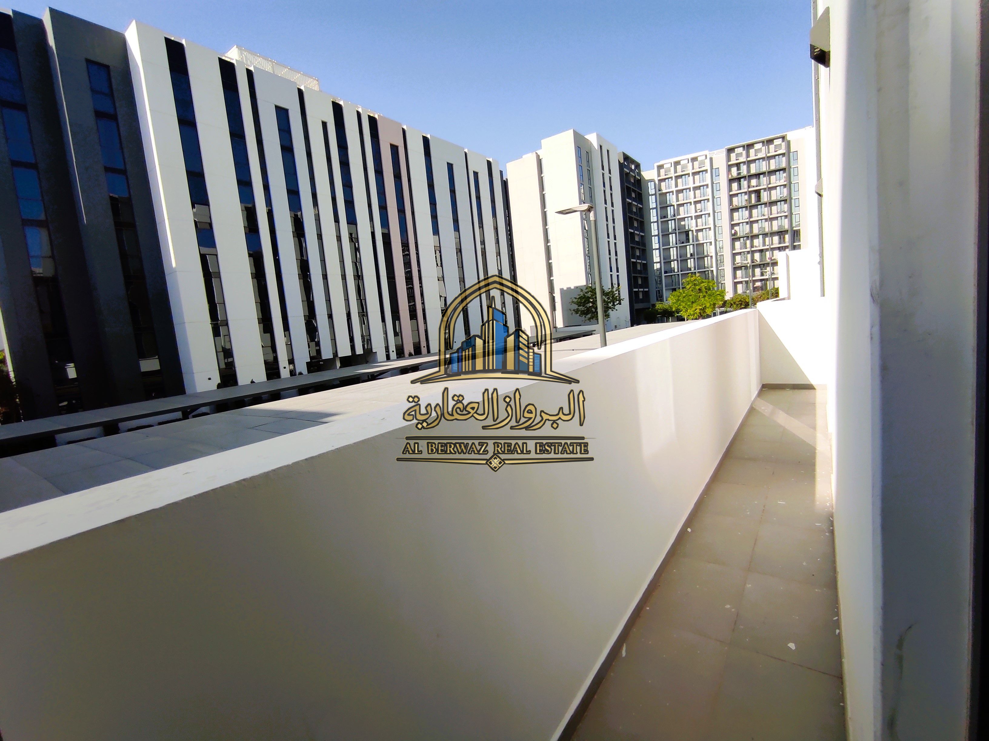 1BHK apartment with Large Terrace Balcony for Sale in Aljada Link 2 | Open View | 730K AED