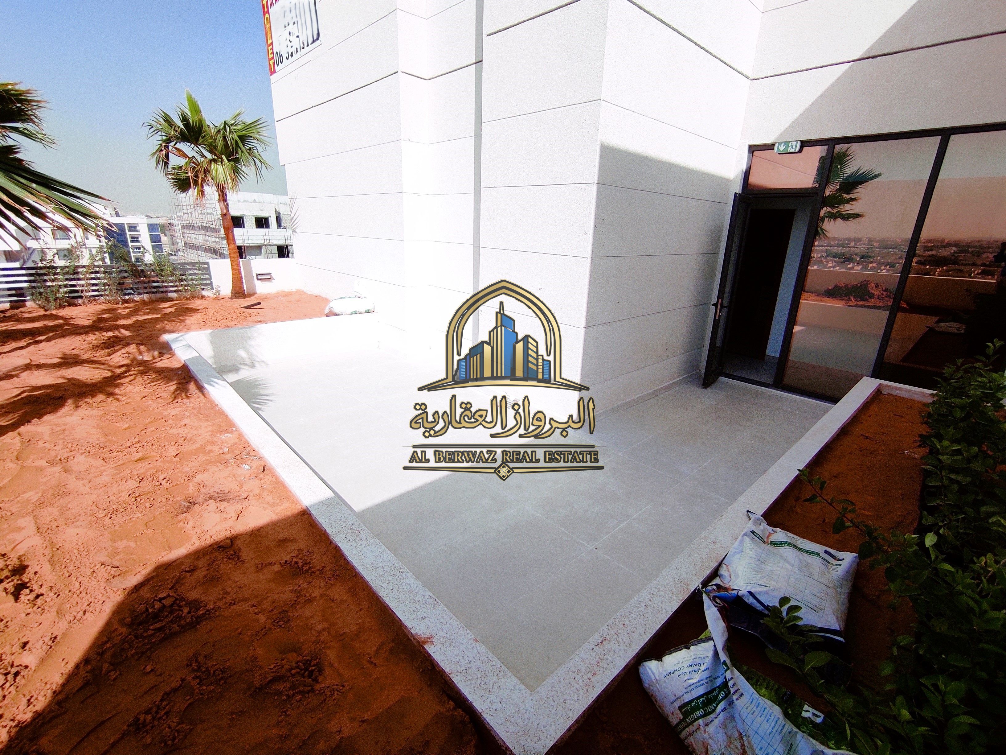 Brand New 1BHK with Private Terrace & Green View | Near Al Zahia & Serab | 60K