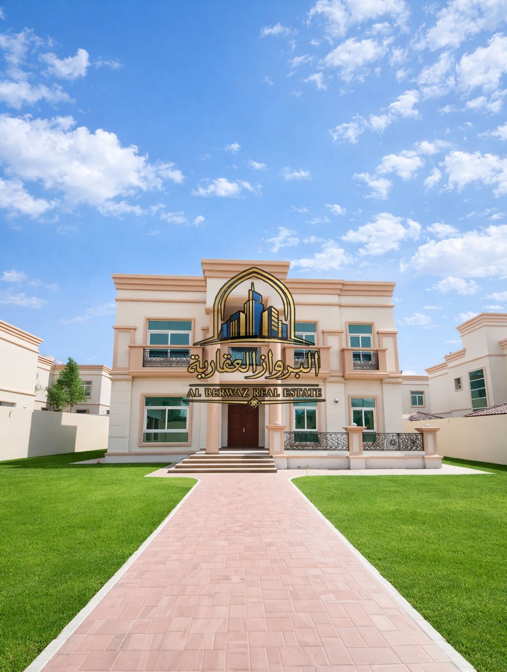 (Luxury Stand Alone 5BR Villa) In Barashi With Majlis+Maidroom