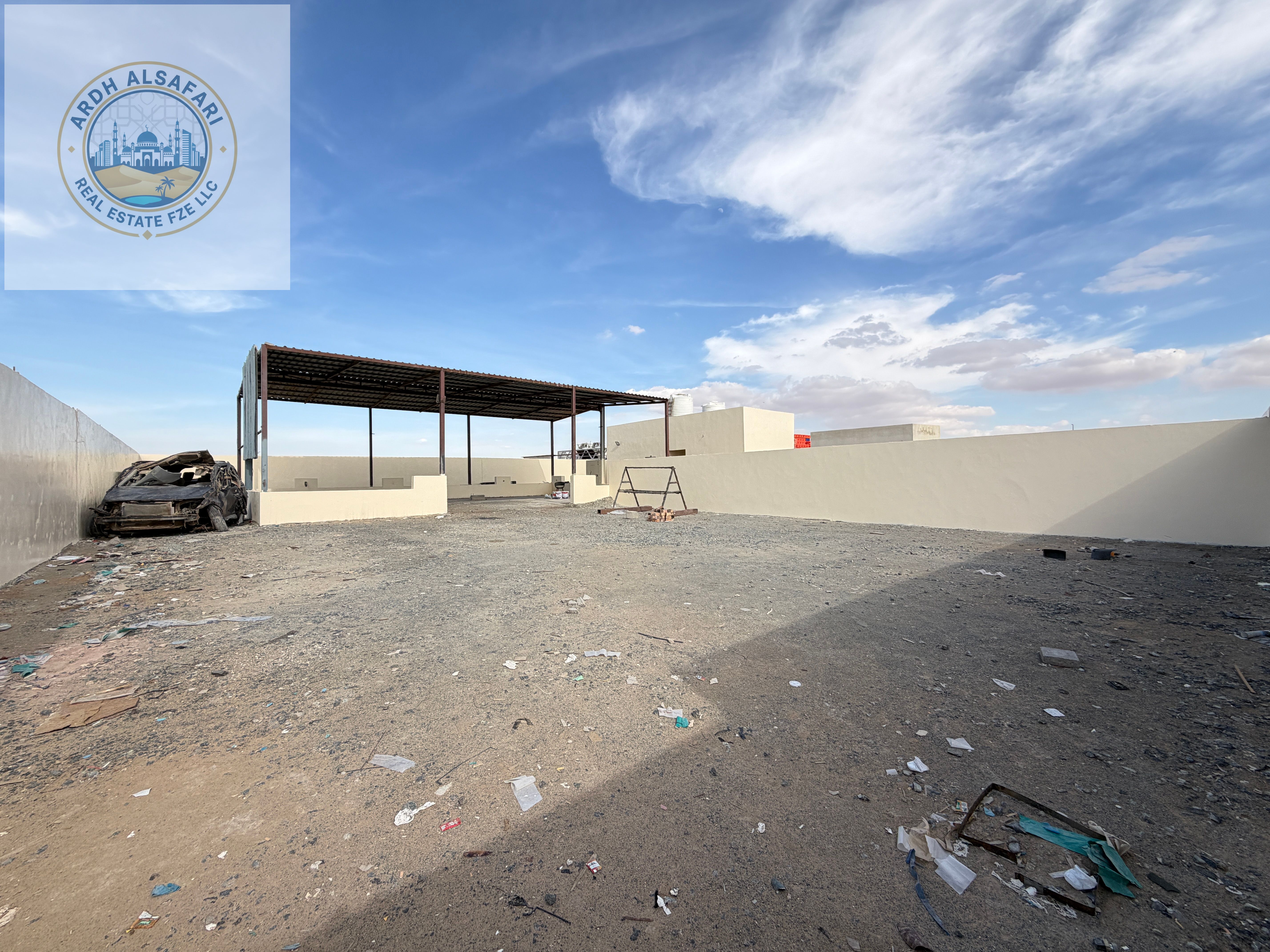Brand New 10,000 Sqft Storage / Garage Yard | Shed | Office | Kitchen & Bath | 195K