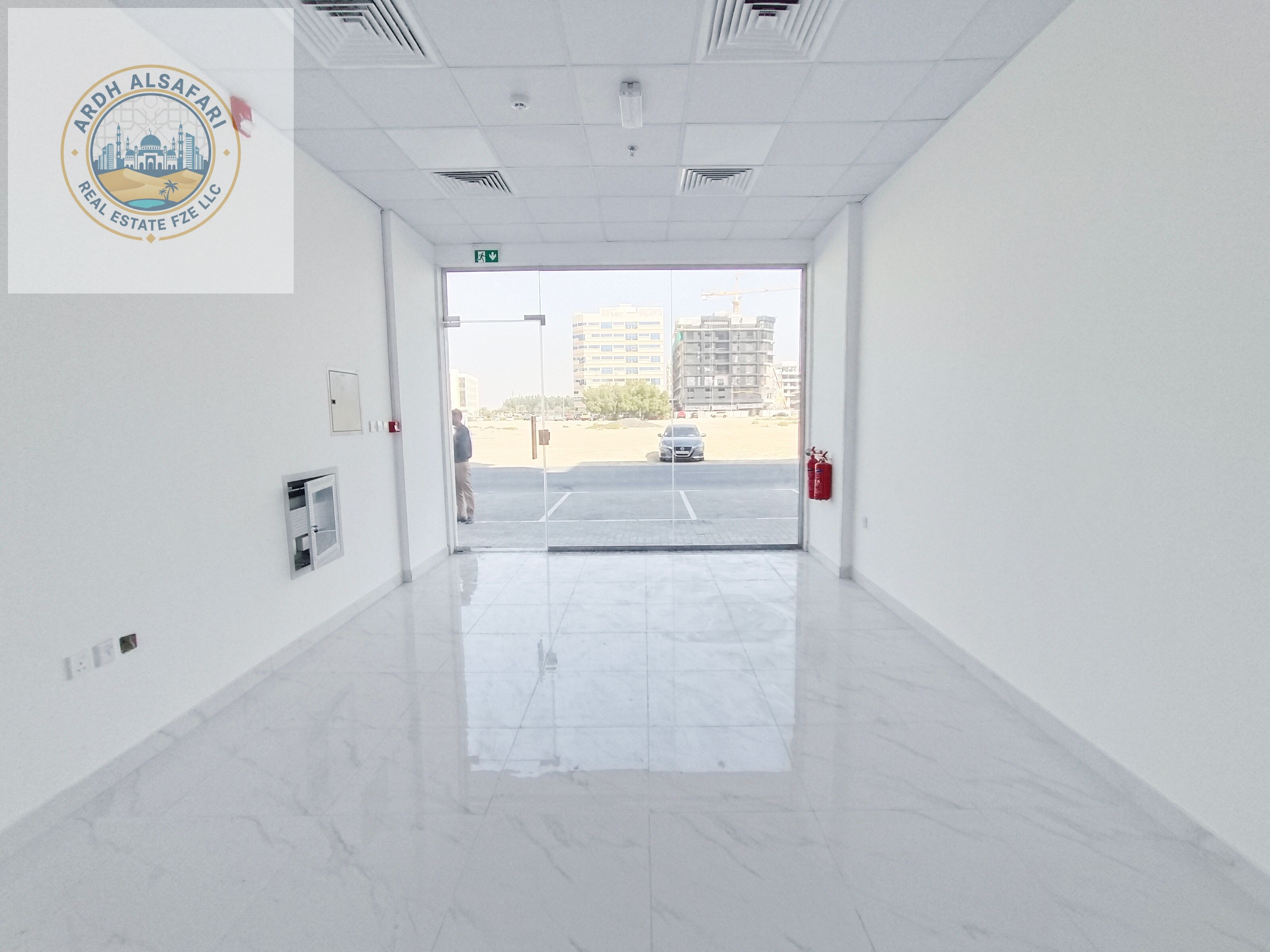 Brand new building Roadside shop available big size at a prime location in a reasonable price