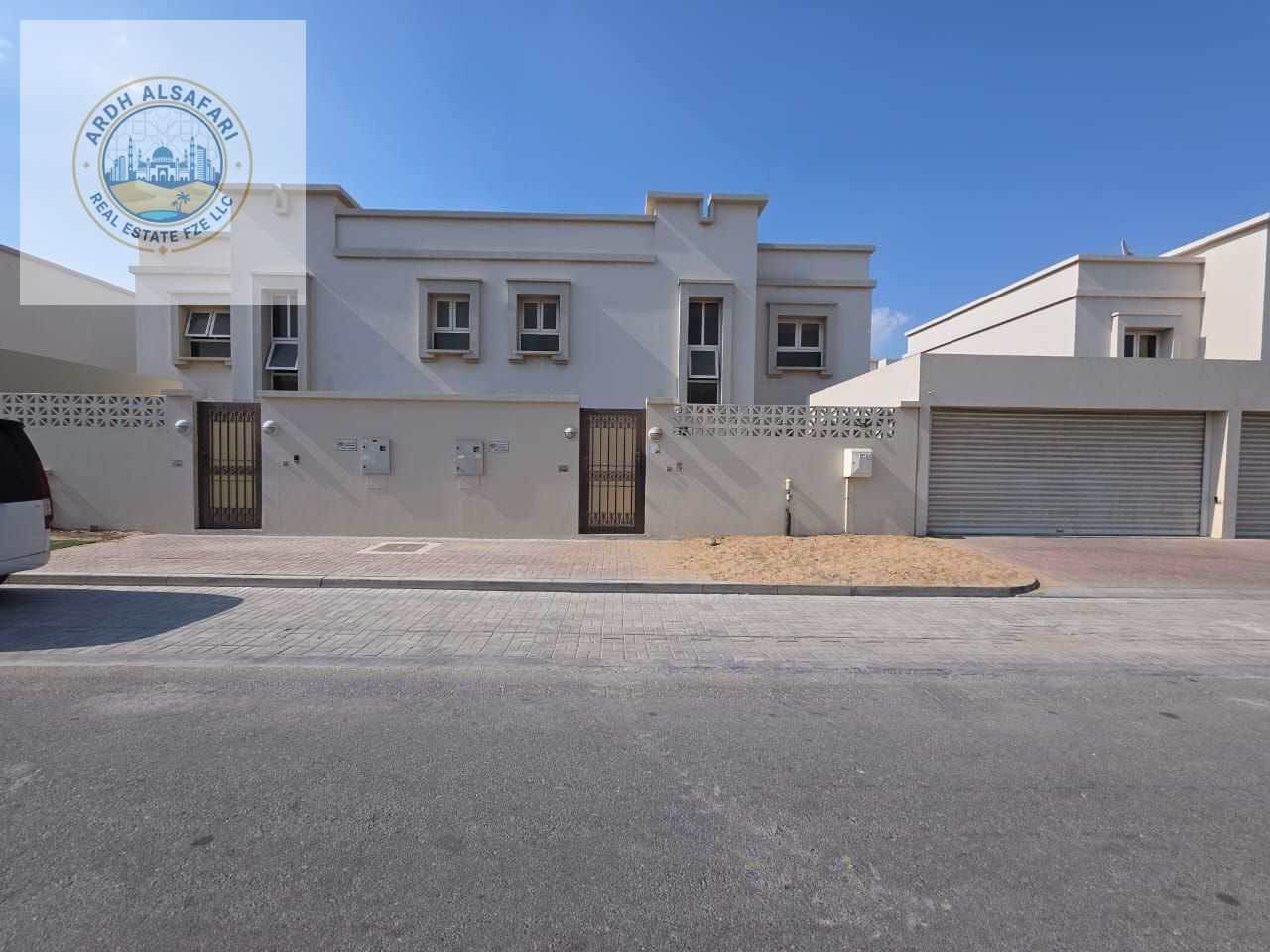 It is stunning 3 bed with maid room just 110k in Barashi Sharjah