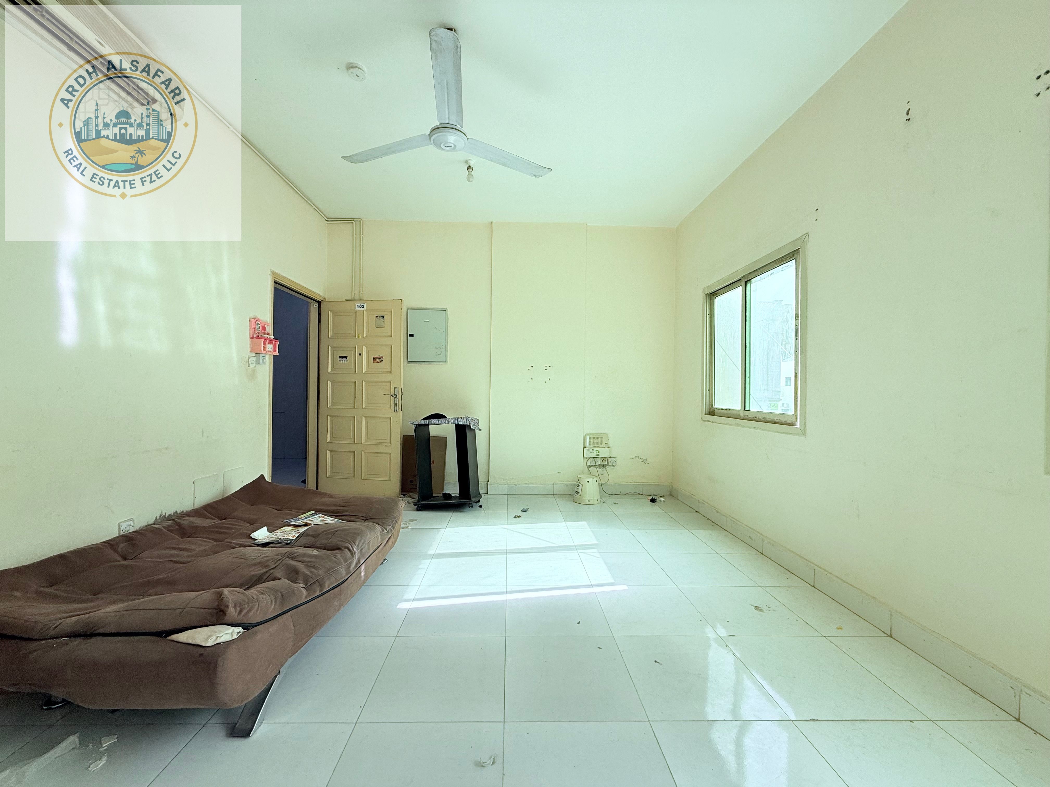 SPACIOUS ONE BEDROOMHALL // REASONABLE PRICE // NEAR AL MADINA SHOPPING CENTRE // FAMILY BUILDING // EASY ACCESS TO DUBAI // COME AND VISIT.