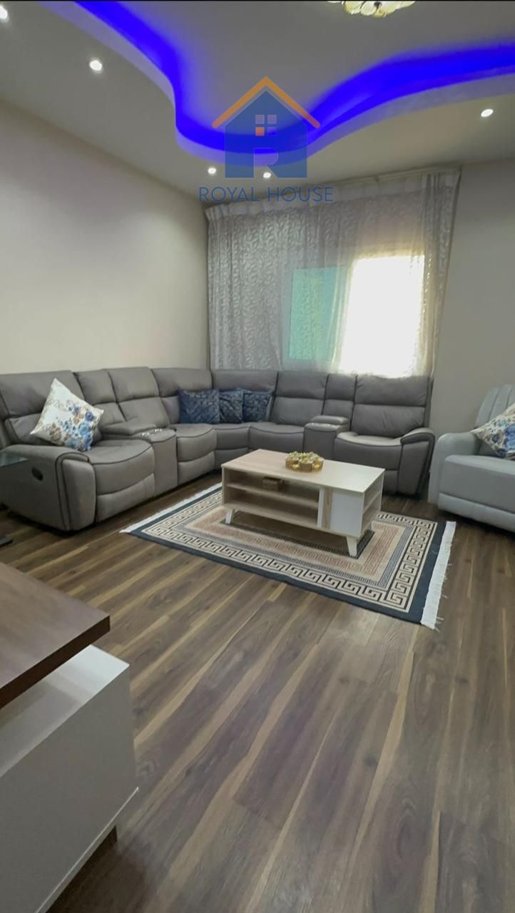 Two bedrooms and a living room apartment in Al Qasba, fully serviced tower