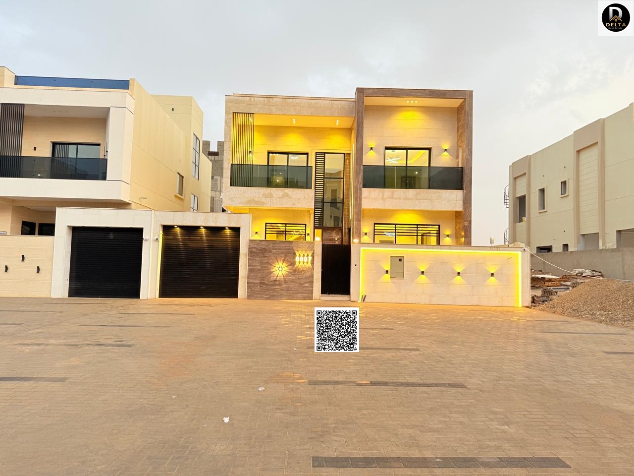 A golden opportunity to own one of Ajman's most luxurious and elegant villas, featuring a European design, VIP finishing, a prime location behind all