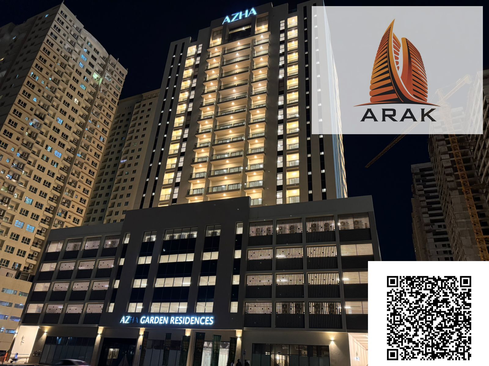 Studio Apartment for Annual Rent Location: Garden Residence, Al Amerah