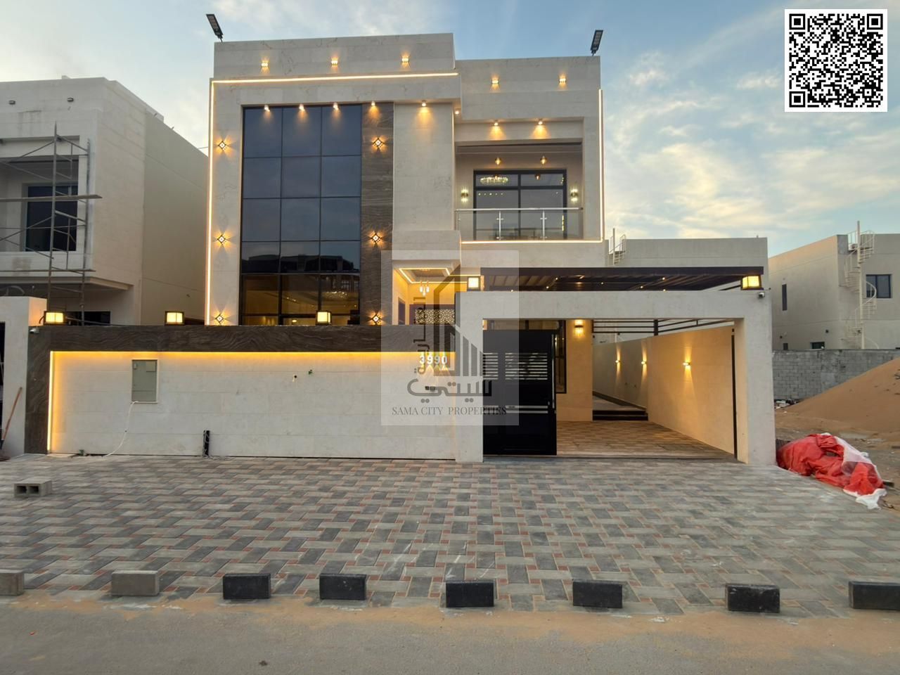 For sale: Super deluxe villa in Al-Haliyo 2 area, freehold ownership for all nationalities.