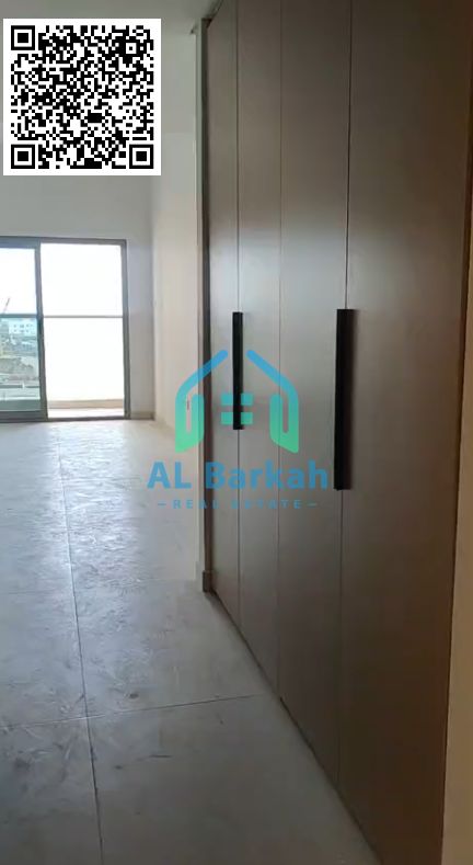 A distinguished studio for sale in The Residence Towers, featuring a modern design and practical layout, with a balcony offering a wonderful view. It