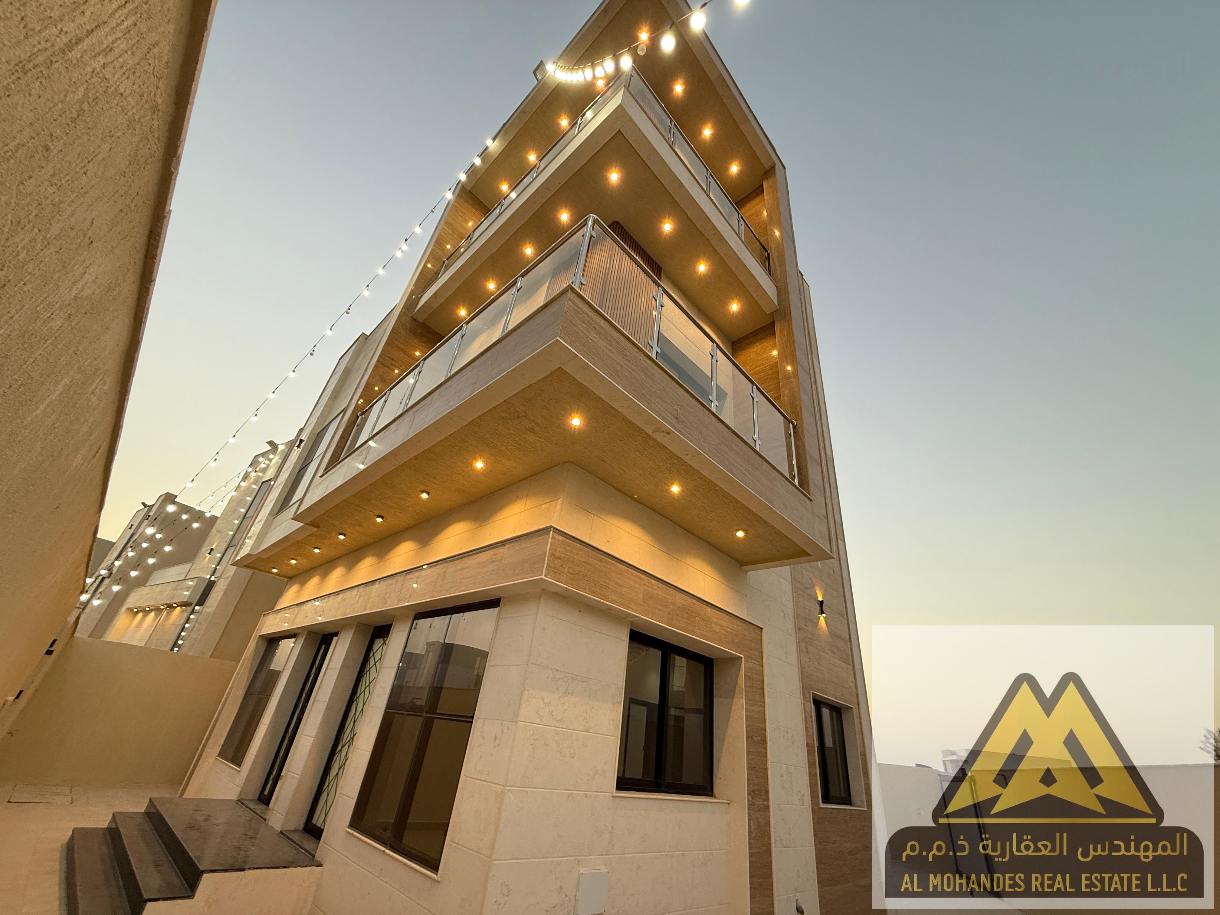Luxury Villa for Sale in Al Helio 1, Ajman | 5 Bedrooms + Majlis & Living Hall | 3,300 sq. ft Plot | 4,200 sq. ft Built-up Area | Freehold | Including A