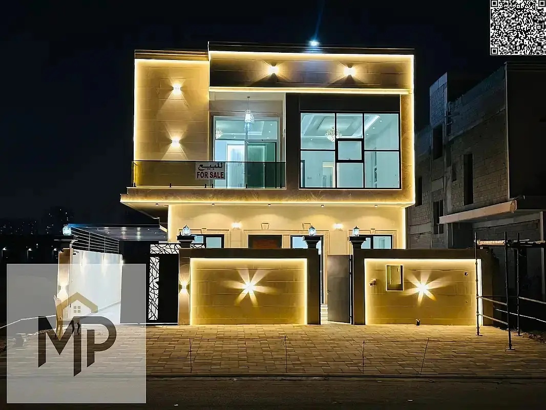 Luxurious modern villa with luxury finishes, including registration fees, very close to all services. An exceptional ownership opportunity.