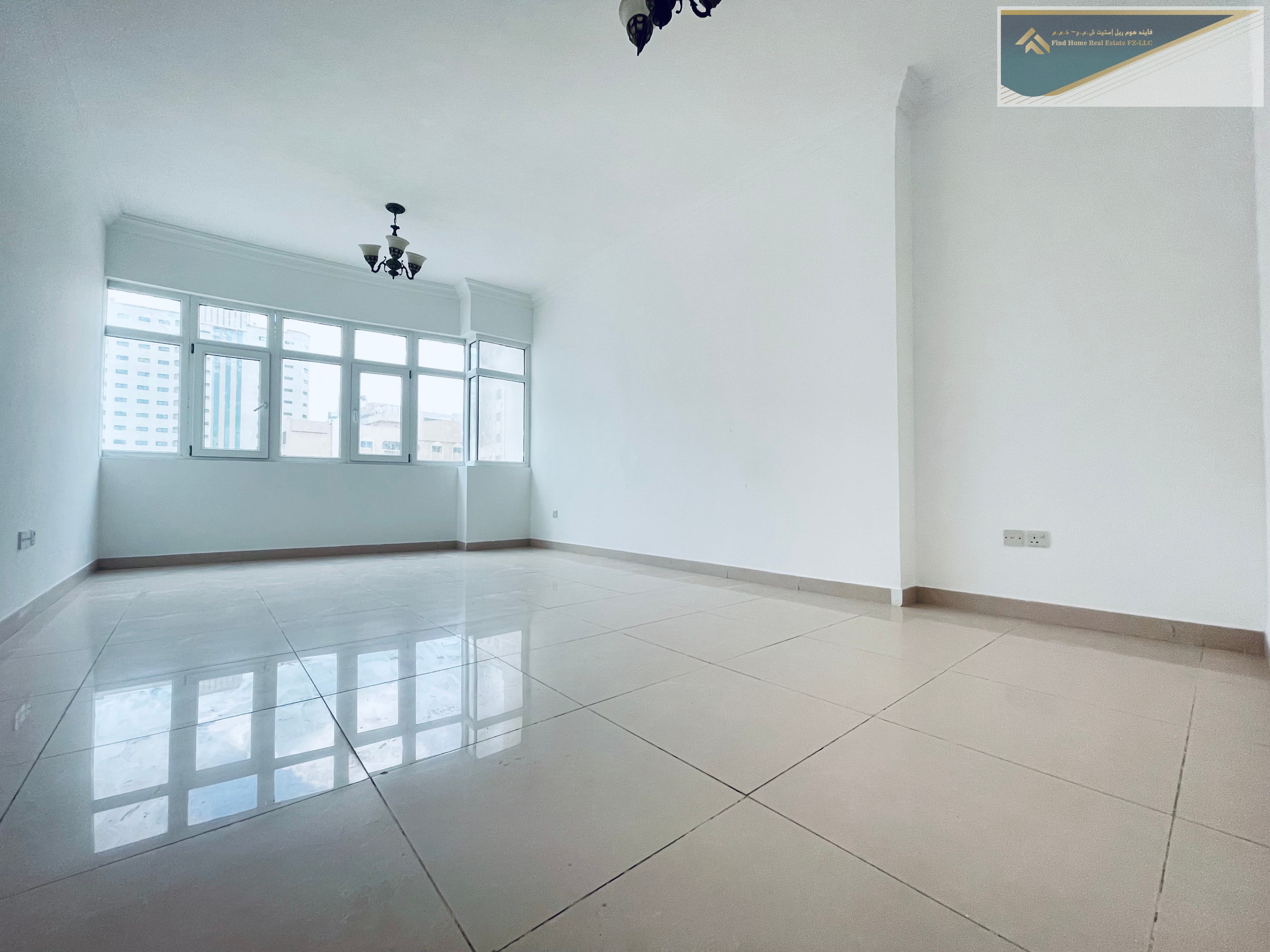 BIGGEST OFFER!!NO DEPOSIT!! CHILLER FREE AC 2 BHK APARTMENT WITH BALCONY JUST 36K IN AL QASIMIA