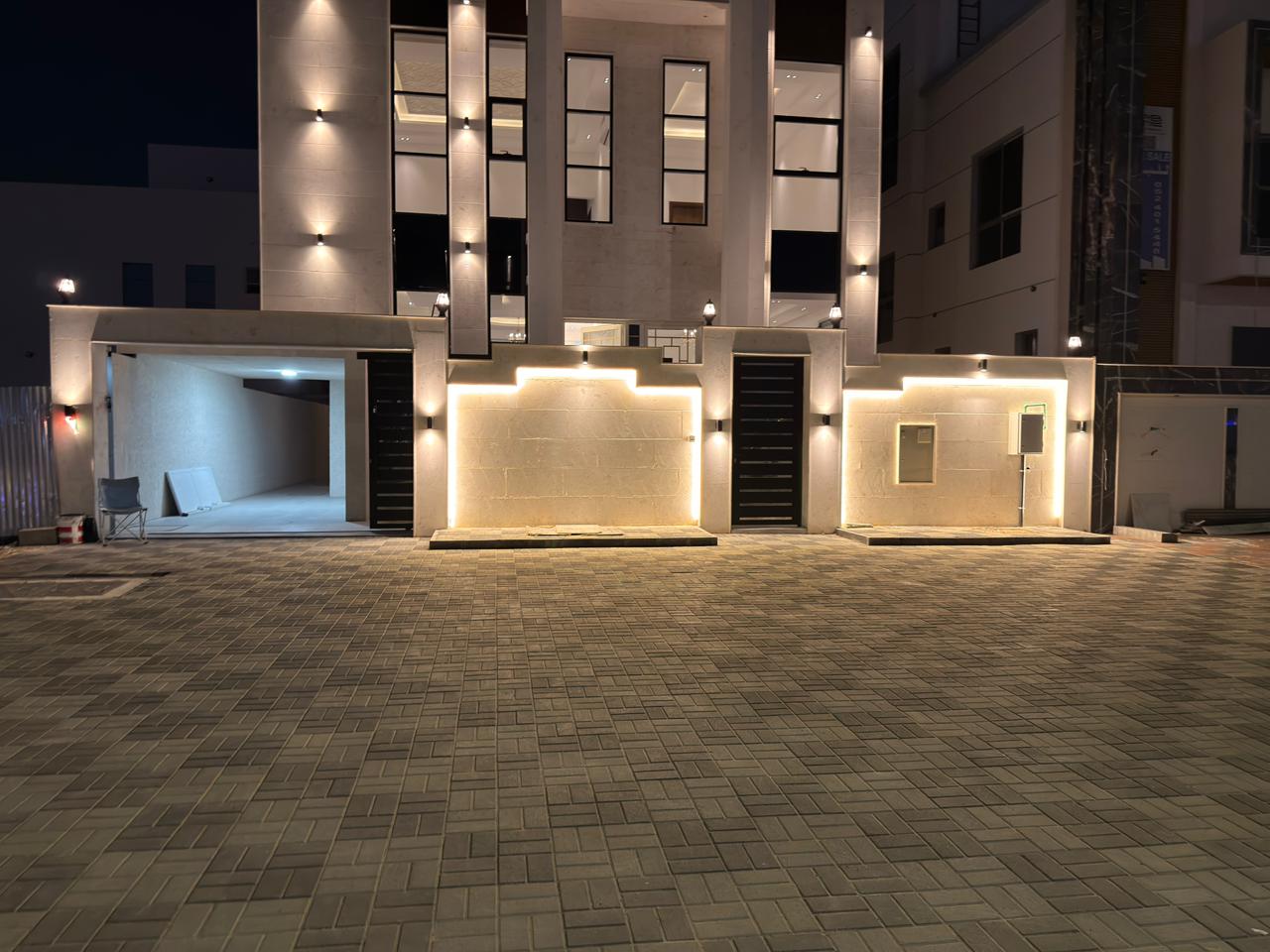 One of the most beautiful villas for rent in Ajman, boasting high-end finishes and a prime location in the Al Amrah