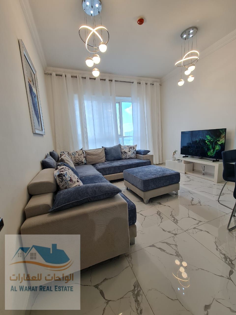 Super Deluxe One-Bedroom Apartment for Rent – Oasis Towers 1 Ajman – Oasis Tower 1 Available Now A luxurious super deluxe apartment in a