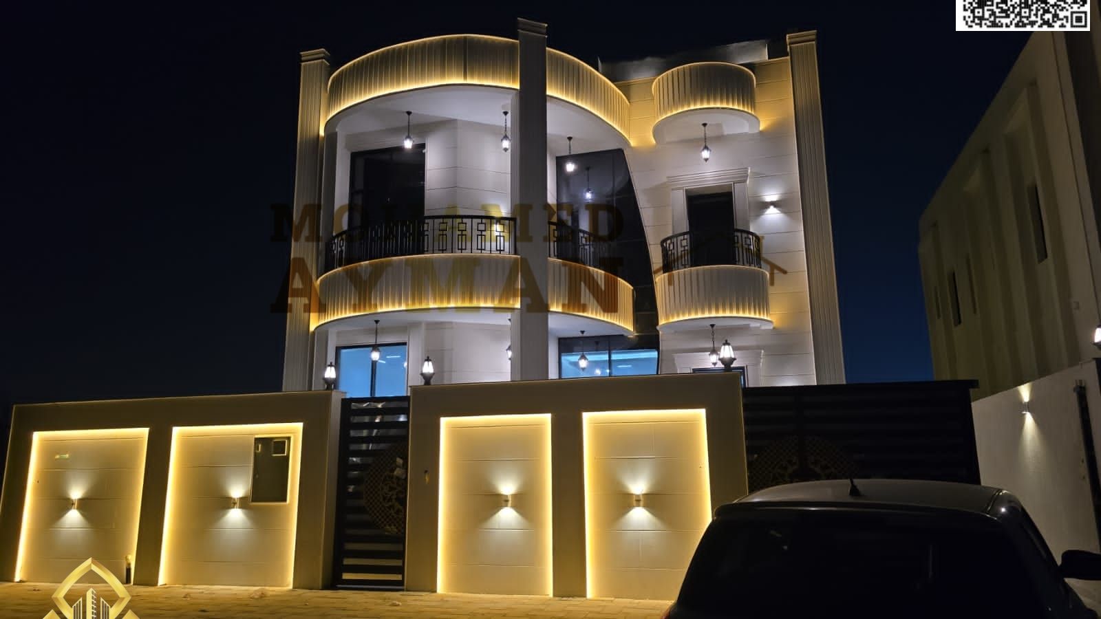 Luxury Villa for Sale in Al Helio 2, Ajman – Ground + First Floor with Rooftop Stair Room