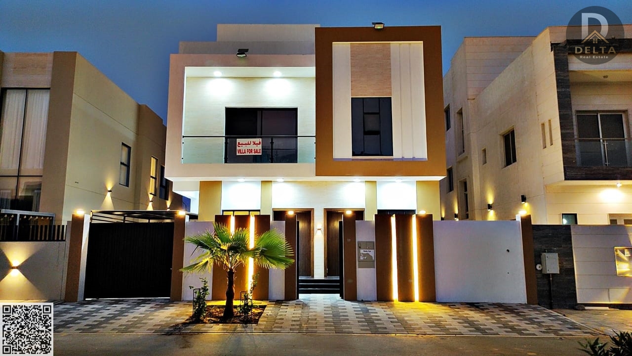 Villa for sale | 6 bedrooms | Super deluxe finishing | Built-in wardrobes | Registration fees included | Prime location in Al Zahia. A unique opportun