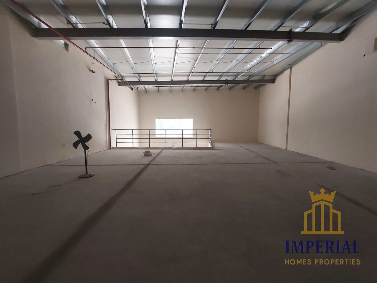 Warehouse available for rent in Al Jurf Industrial Area, Ajman, suitable for storage or light industrial activities