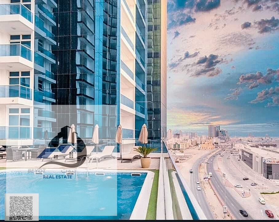 For sale in Ajman: One bedroom and living room in Osis Towers