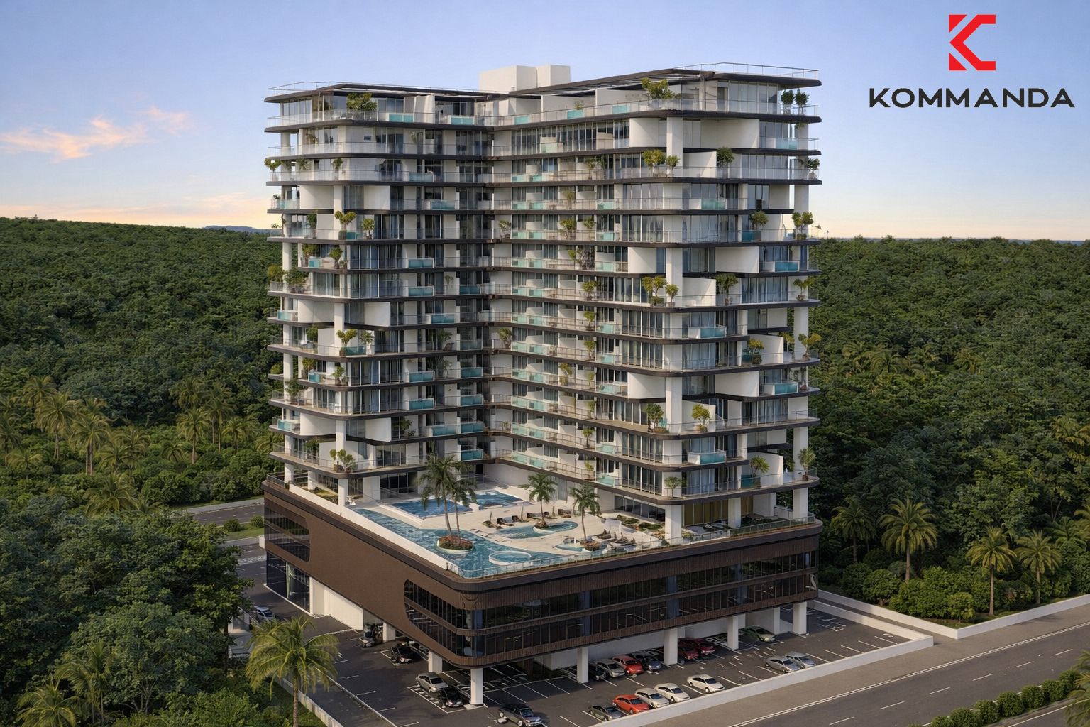 2bd+Privet Pool/Barari View/1%...