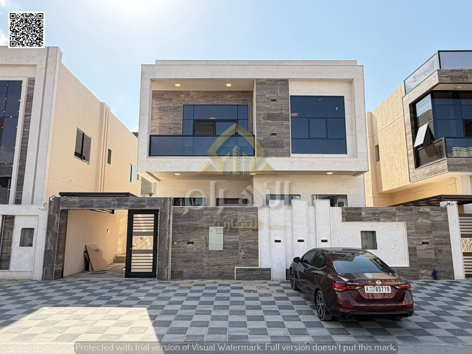 A unique opportunity to own a modern villa with an elegant design, including registration and ownership fees, and a strategic location on a main stree