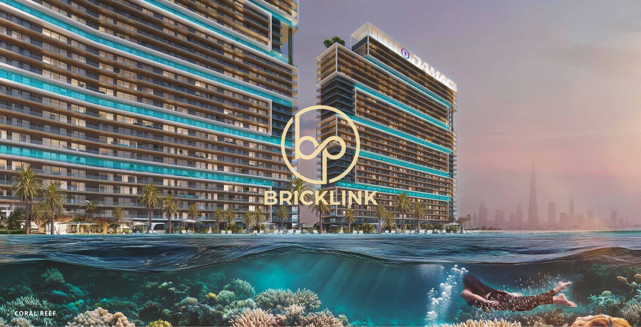 Premium Waterfront 1Bedroom Only 20% Down Payment