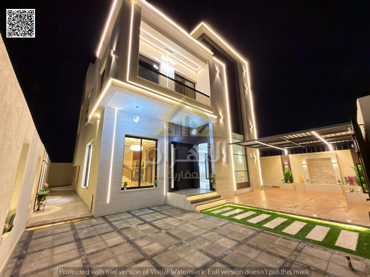 A unique opportunity to own a villa, including registration and ownership fees, modern with an elegant design and a strategic location on a main stree