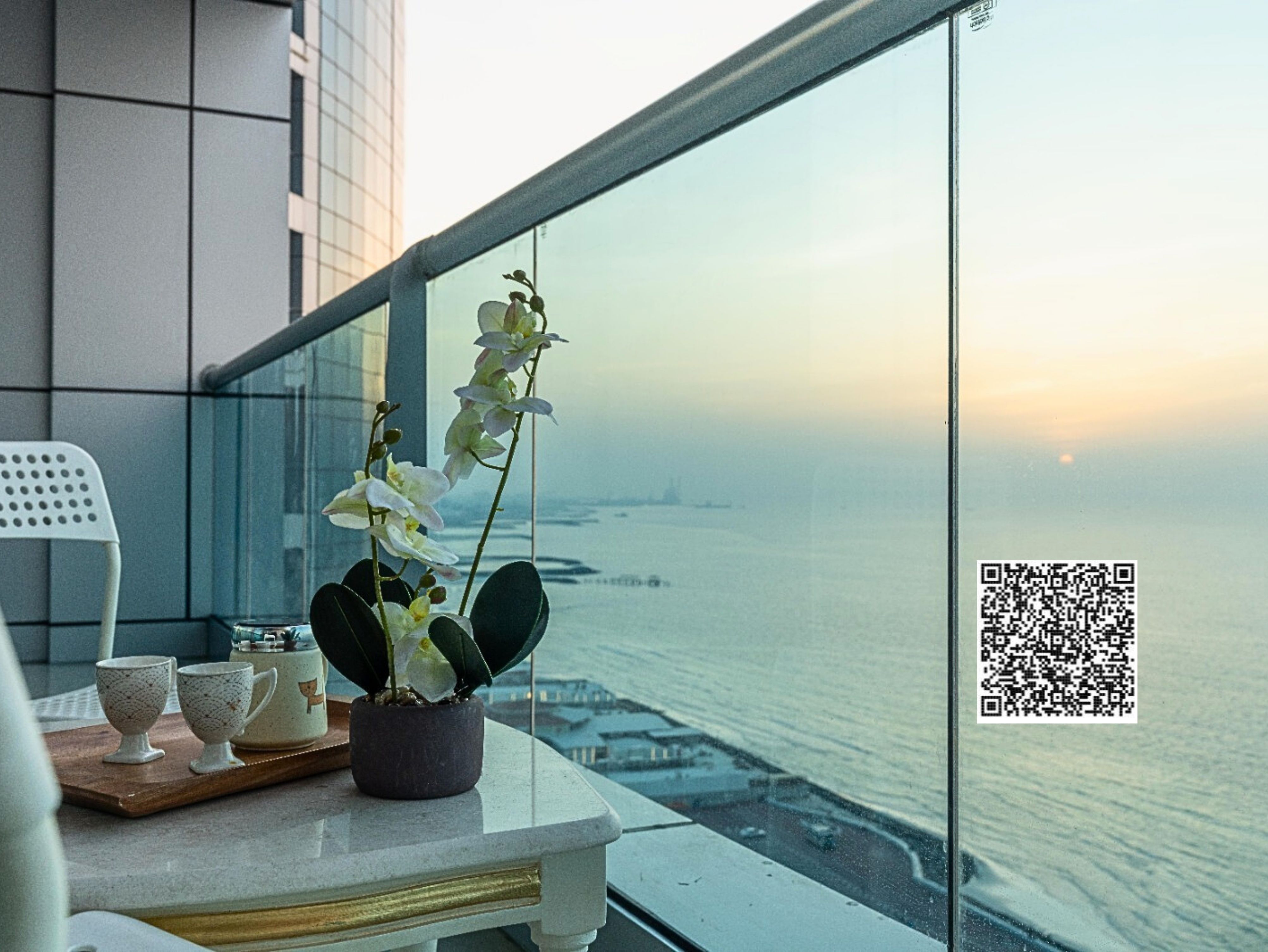 Full Sea View from All Rooms & Hall | 2BHK Ajman Corniche Residences | Huge 1750 Sqft | 11th Floor | 4 Payments | Laundry Room | Built-in Wardrobes