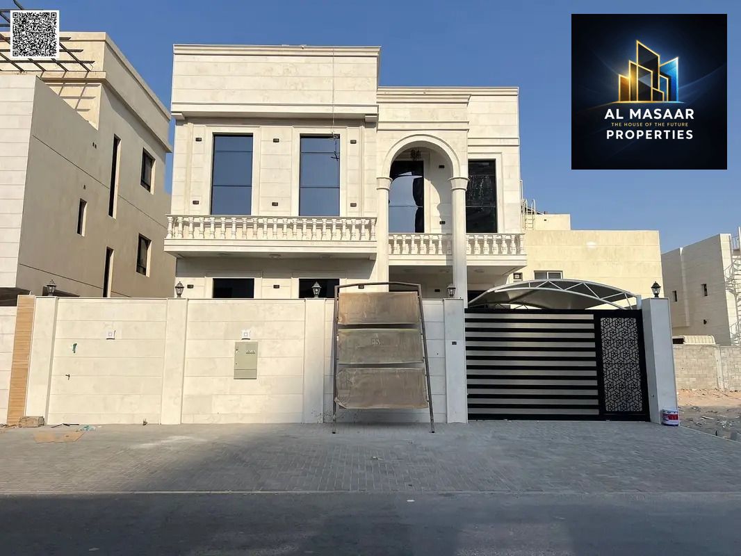 Luxury villa for sale near the mosque, price includes electricity, water, air conditioning, registration and ownership fees, with easy bank financing