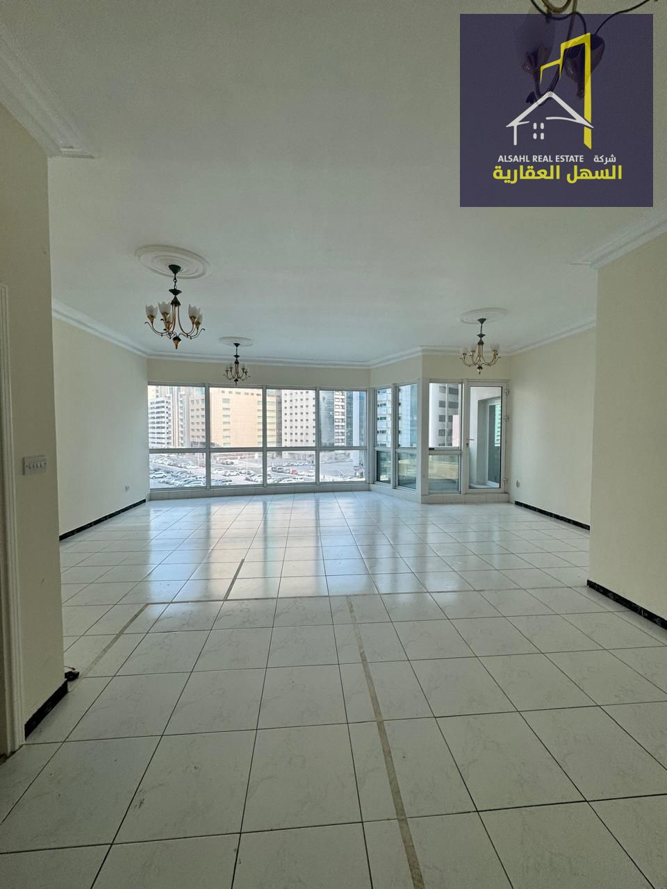 3-Bedroom Apartment with Maid’s Room & Free AC