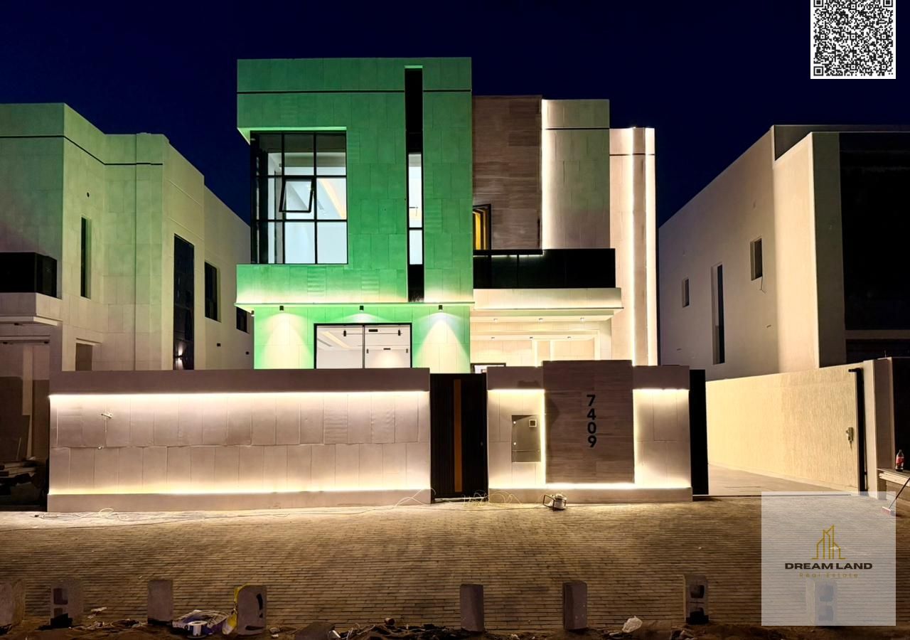 Villa for sale in Ajman at an attractive price. Excellent location. Freehold ownership for life. Open to all nationalities with bank financing availab