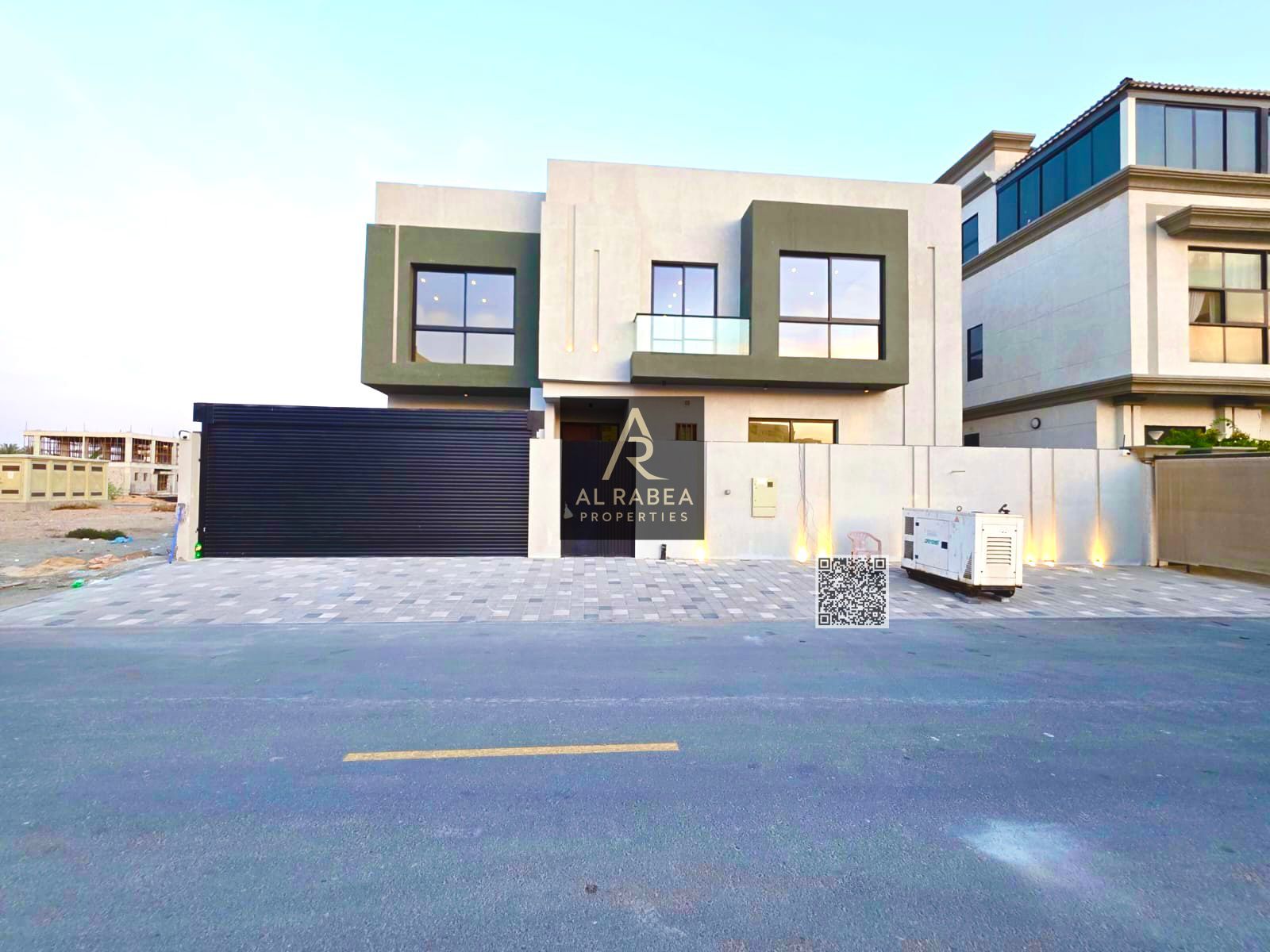 A luxurious villa in Al Zahia with a modern design and high-end finishes, ready to move in immediately and with ample space for your family.