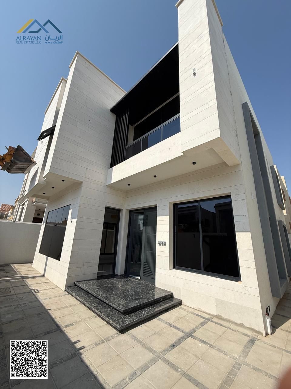 Villa for sale in the prestigious and upscale Al Saada project in Al Yasmin, Ajman. Own your dream home in the most desirable location, with the fines