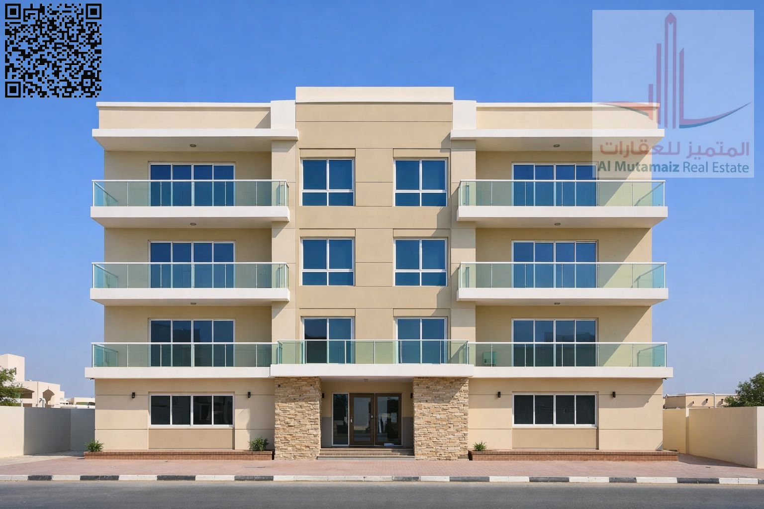 For Sale: Residential Commercial Building in Al Jurf in front of Land Dept and Radisson Blu with Stable Income